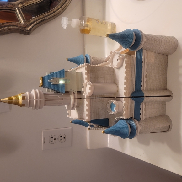 Castle Night Light with Turquoise Accents - Picture 4 of 9